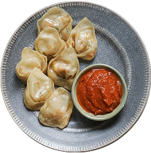 Chaat Pakodi Special Momos (Steam/Fried)